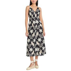 Maggy London Womens  Midi Dress, Black